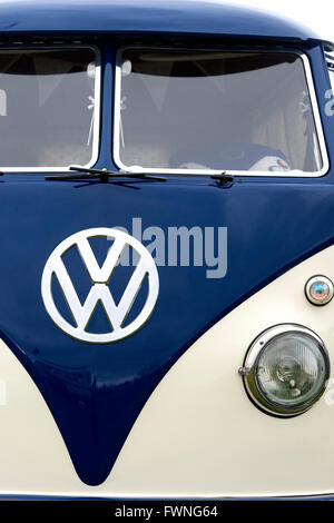 1962 VW Split Screen Volkswagen Wohnmobil Stockfoto