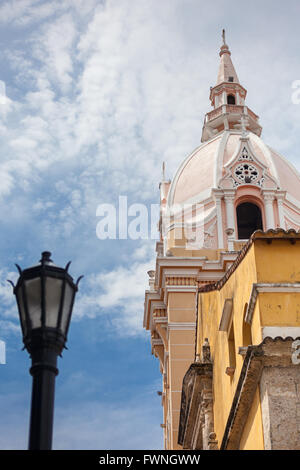 Metropolitan Kathedrale Basilica der Heiligen Katharina von Alexandrien in Cartagena de Indias Stockfoto