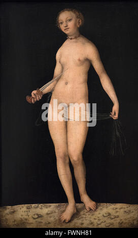 Lucas Cranach der ältere (1472 – 1553), Lucretia, (1533). Stockfoto