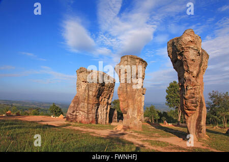 Thailand-Stonehenge, Mor Hin Khao Stockfoto