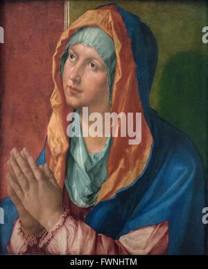 Albrecht Dürer (1471-1528), die Jungfrau Maria beten, 1518. Stockfoto