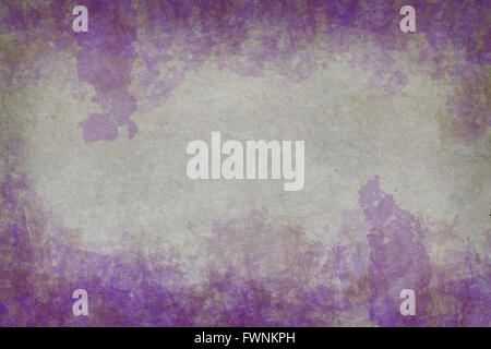 Abstract Grunge-Stil auf Vintage-Papierhintergrund gemalt Stockfoto