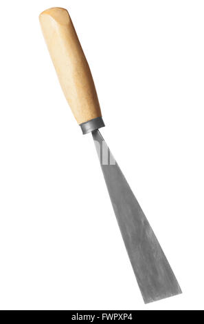 Isolierte Füller Tool, Studioaufnahme, weißer Hintergrund, anzeigen diagonal Stockfoto