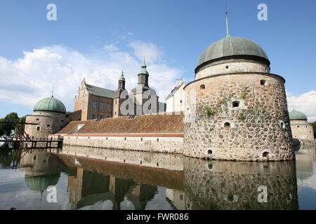 Schloss Vadstena in Schweden am 22. Juli 2014. Stockfoto