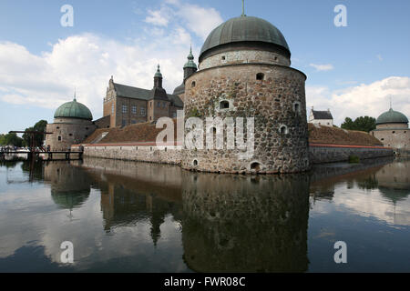 Schloss Vadstena in Schweden am 22. Juli 2014. Stockfoto