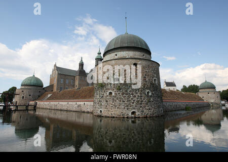 Schloss Vadstena in Schweden am 22. Juli 2014. Stockfoto