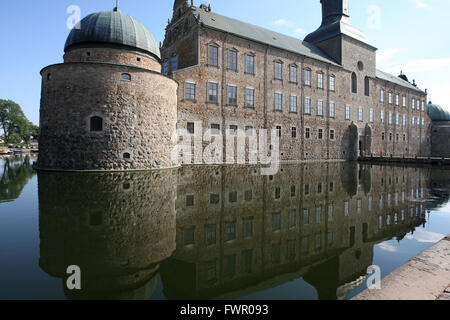 Schloss Vadstena in Schweden am 22. Juli 2014. Stockfoto