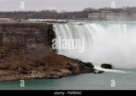 Schönes Bild mit den mächtigen Niagarafälle Stockfoto