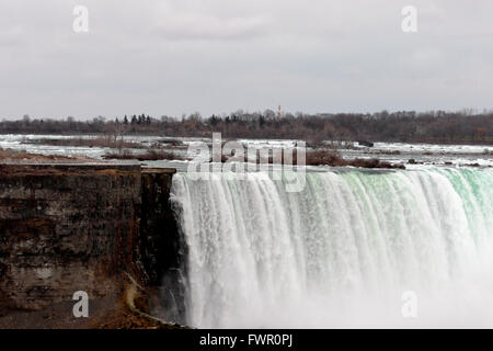 Schöne Aussicht auf die Niagara-Wasserfall Stockfoto