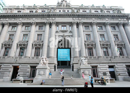 National Museum of the American Indian in New York City, NY., am 7. Juli 2013. Stockfoto