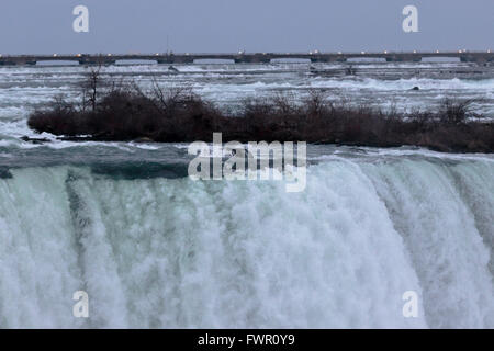 Bild von erstaunlichen Niagara und die Wasserfälle Stockfoto