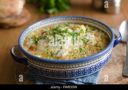 Sizilianischen Stil Fischeintopf Stockfoto