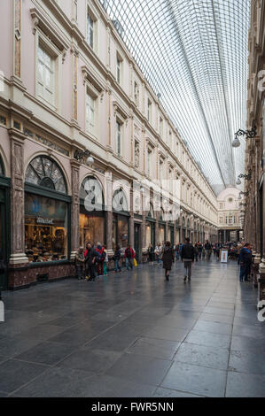 Belgien, Brüssel, Galeries Royales Saint-Hubert Stockfoto