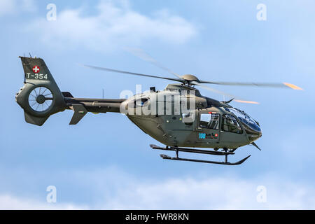 Schweizer Luftwaffe (Schweizer Luftwaffe) Eurocopter TH05 (EC-635) Utility Helicopter Stockfoto