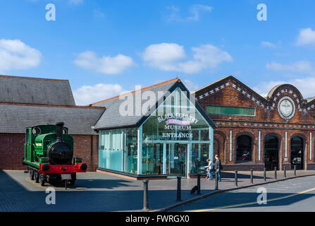 Eingang zum Black Country Living Museum, Dudley, West Midlands, UK Stockfoto