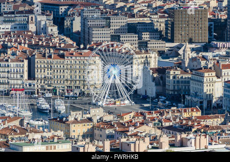 Vieux Port, Marseille, BDA, Frankreich 13. Stockfoto