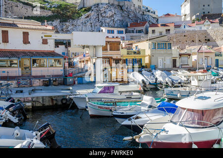 LE VALLON DES AUFFES, MARSEILLE, BDR, FRANKREICH 13 Stockfoto