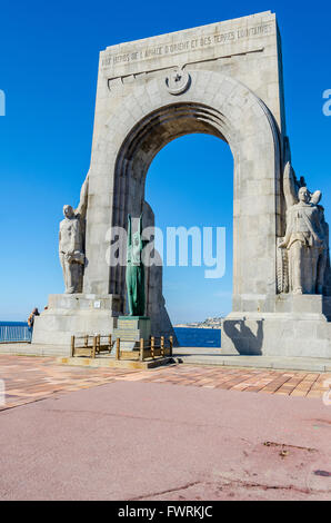 LE VALLON DES AUFFES, MONUMENT AUX MORTS DE L'ARMEE D'ORIENT, MARSEILLE, BDR, FRANKREICH 13 Stockfoto