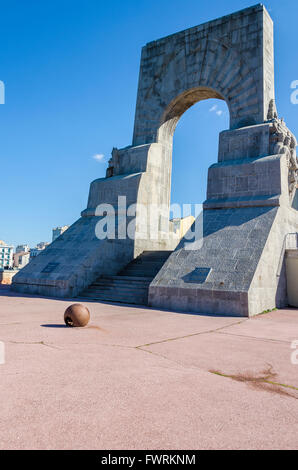 LE VALLON DES AUFFES, MONUMENT AUX MORTS DE L'ARMEE D'ORIENT, MARSEILLE, BDR, FRANKREICH 13 Stockfoto