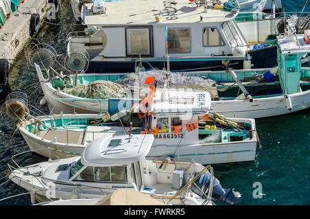 LE VALLON DES AUFFES, MARSEILLE, BDR, FRANKREICH 13 Stockfoto