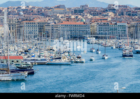 LE VIEUX PORT, MARSEILLE, BDR, FRANKREICH 13 Stockfoto