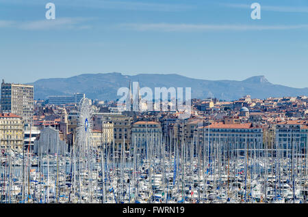 LE VIEUX PORT, MARSEILLE, BDR, FRANKREICH 13 Stockfoto