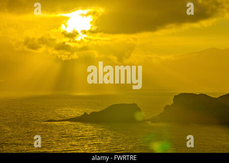 Maui North Shore bei Sonnenaufgang Stockfoto