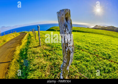 Poelua Bay und North Coast, Maui Stockfoto