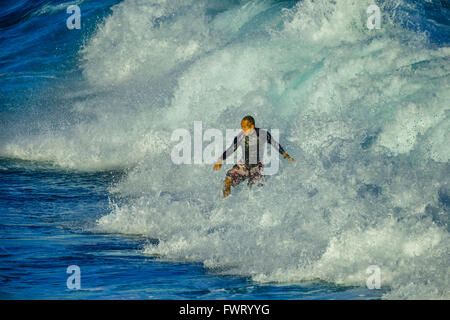 Surfen in Maui Stockfoto