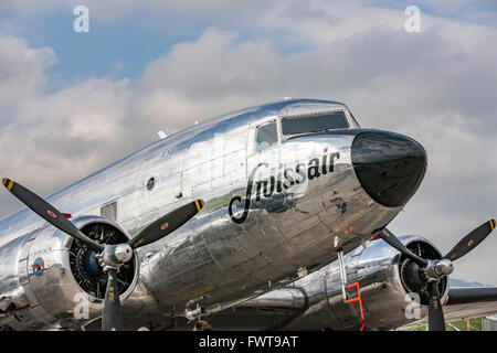 Swissair Douglas DC - 3C N431HM Stockfoto