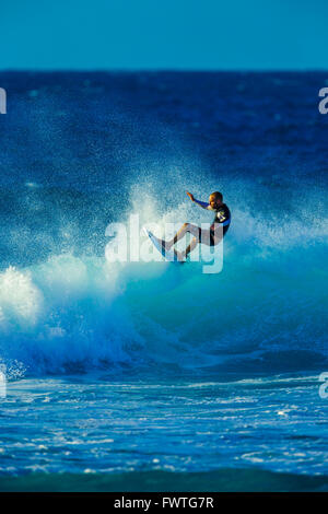 Surfen in Maui Stockfoto