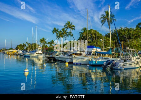 Lahaina Harbor, Maui Stockfoto