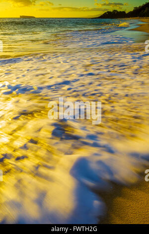 Makena Beach, Maui Stockfoto