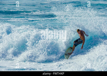 Surfen in Maui Stockfoto