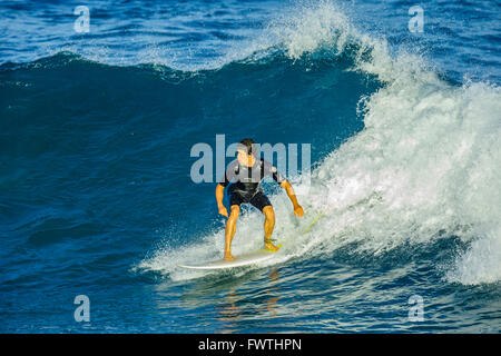 Surfen in Maui Stockfoto