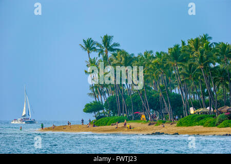 Resorts in Kaanapali Region, Maui Stockfoto