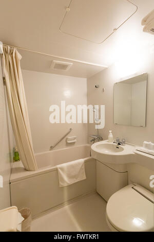 Moderne Badezimmer-Interieur Stockfoto