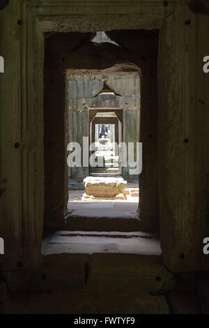 Preah Khan Tempel, Kambodscha Stockfoto