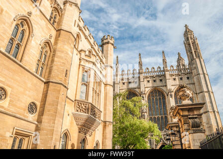 King's College Chapel in University City Cambridge, England Stockfoto