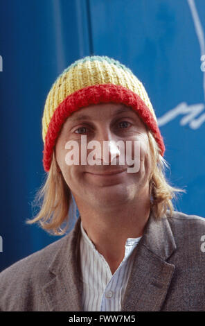 Deutscher Komiker Otto Waalkes, Deutschland 1980er Jahre. Deutsche Komiker Otto Waalkes, Deutschland der 80er Jahre. Stockfoto