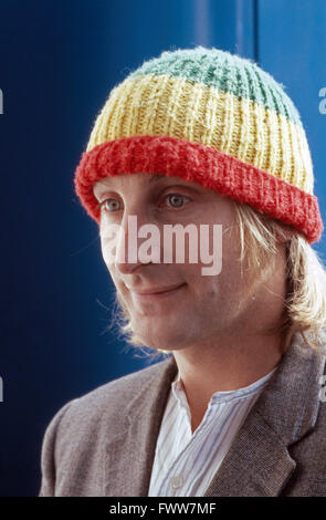 Deutscher Komiker Otto Waalkes, Deutschland 1980er Jahre. Deutsche Komiker Otto Waalkes, Deutschland der 80er Jahre. Stockfoto