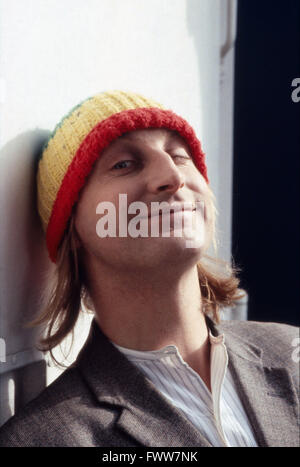 Deutscher Komiker Otto Waalkes, Deutschland 1980er Jahre. Deutsche Komiker Otto Waalkes, Deutschland der 80er Jahre. Stockfoto