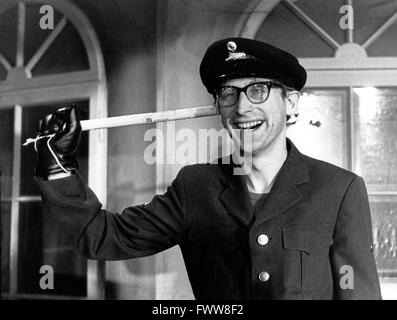 Deutscher Komiker Otto Waalkes, Deutschland 1980er Jahre. Deutsche Komiker Otto Waalkes, Deutschland der 80er Jahre. Stockfoto