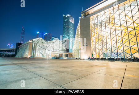 Konzertsaal der Stadt shenzhen Stockfoto