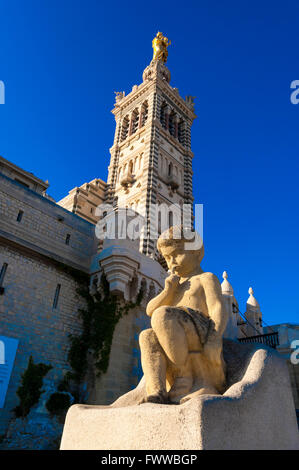 Notre Dame De La Garde Marseille Frankreich Paca 13 Stockfoto