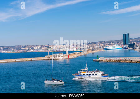 Marseille Bouche du Rhone Frankreich Stockfoto