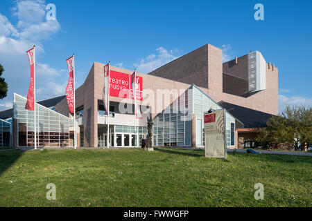 Neues Theater, Udine, Friaul-Julisch Venetien, Italien Stockfoto