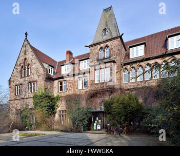 Universität Kassel, Institut für ökologischen Landbau und International Agriculture Feldbüro Witzenhausen, Hessen, Deutschland Stockfoto