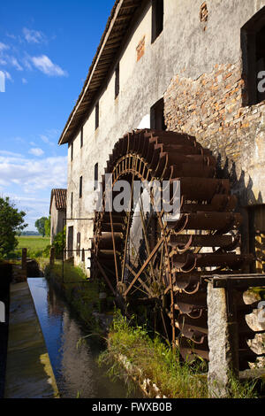 Wasserrad Stockfoto