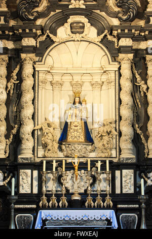 Nahaufnahme von der Nord-Kapelle in der St. Jakobskirche (1431-1656) in Antwerpen, Belgien Stockfoto